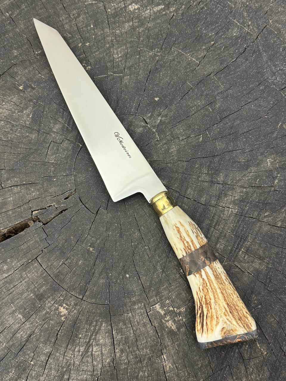 8&quot; Branca Knife, Deer Antler, SS440 - 210mm