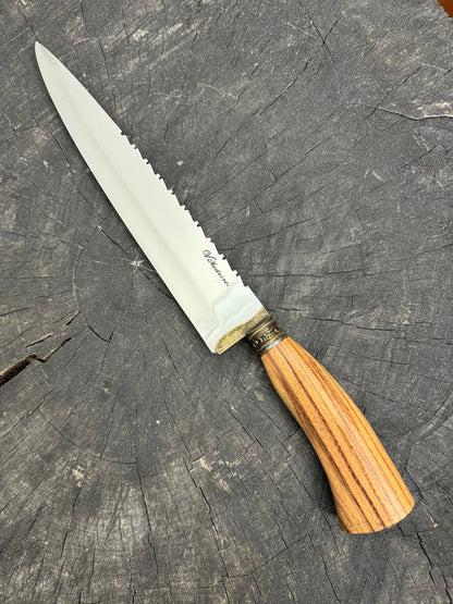 10&quot; Chef Knife, Jacaranda Hardwood, SS420 - 250mm