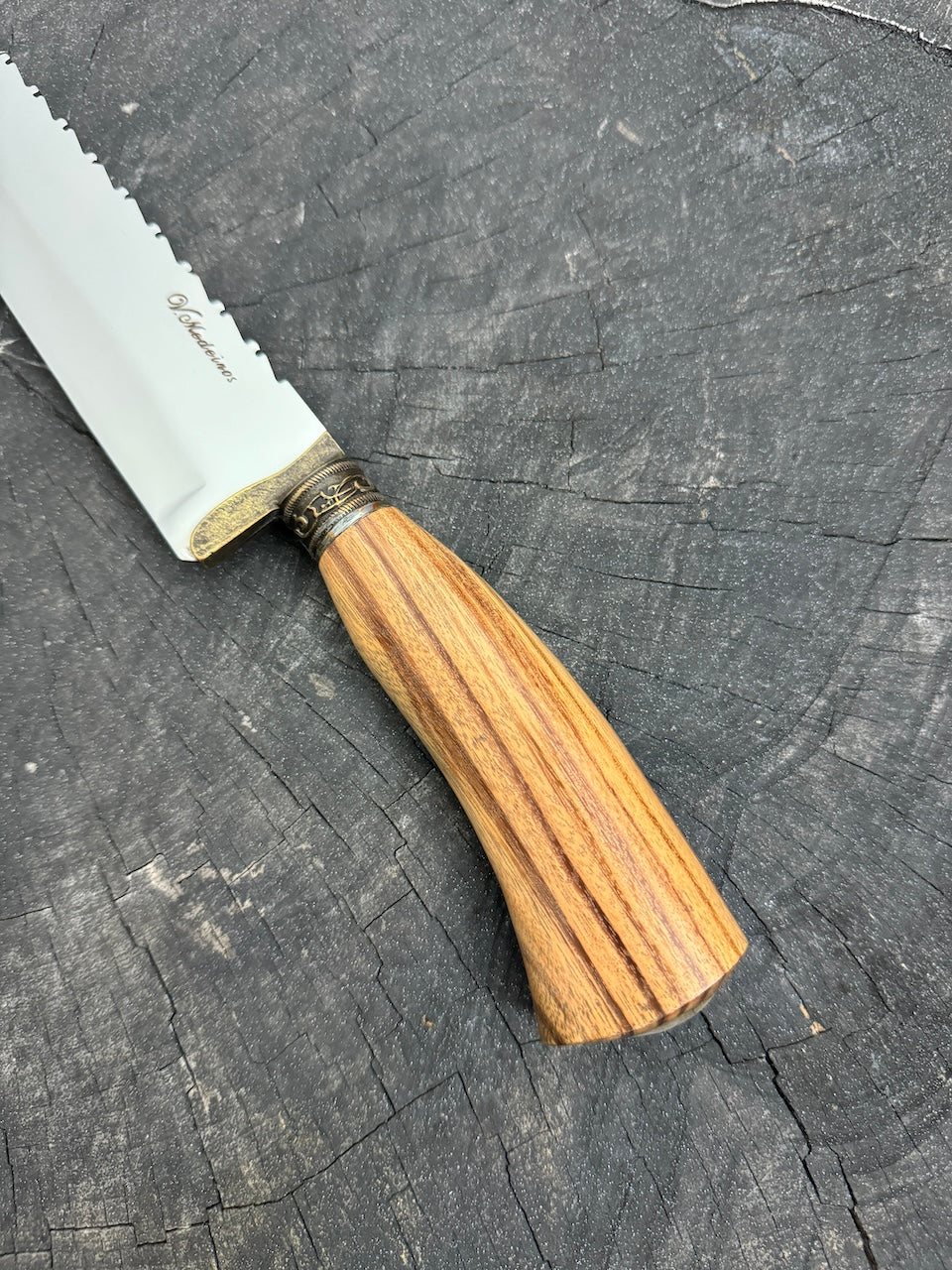 10&quot; Chef Knife, Jacaranda Hardwood, SS420 - 250mm