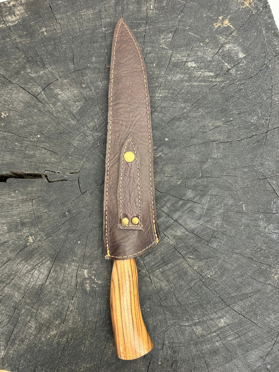 10&quot; Chef Knife, Jacaranda Hardwood, SS420 - 250mm