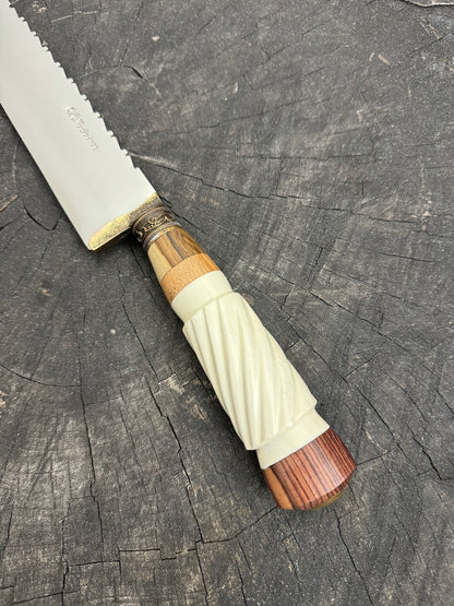 10&quot; Chef Knife, Ostrich Bone, SS420 - 250mm