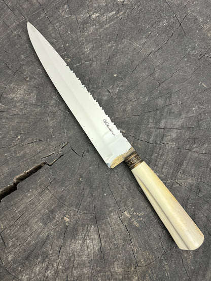 10&quot; Chef Knife, Ostrich Bone, SS420 - 250mm