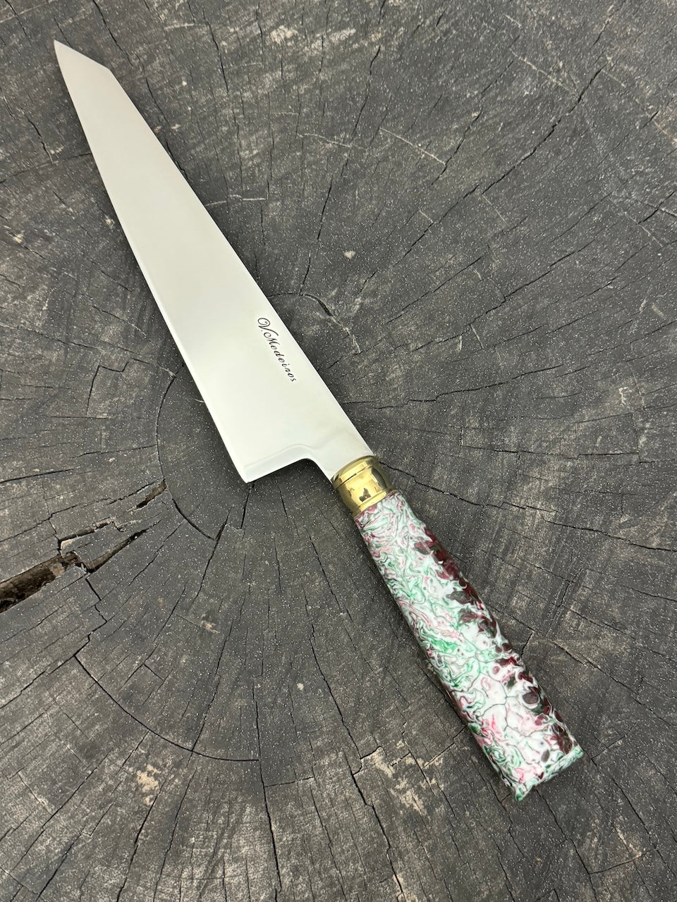 8&quot; Branca Knife, Custom Block, SS440 - 210mm