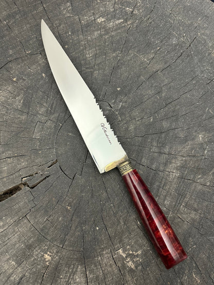 8&quot; Chef Knife, Custom Block, SS420 - 200mm