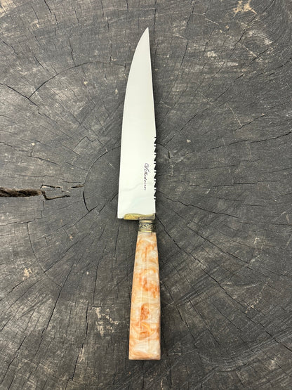 8&quot; Chef Knife, Custom Block, SS420 - 200mm