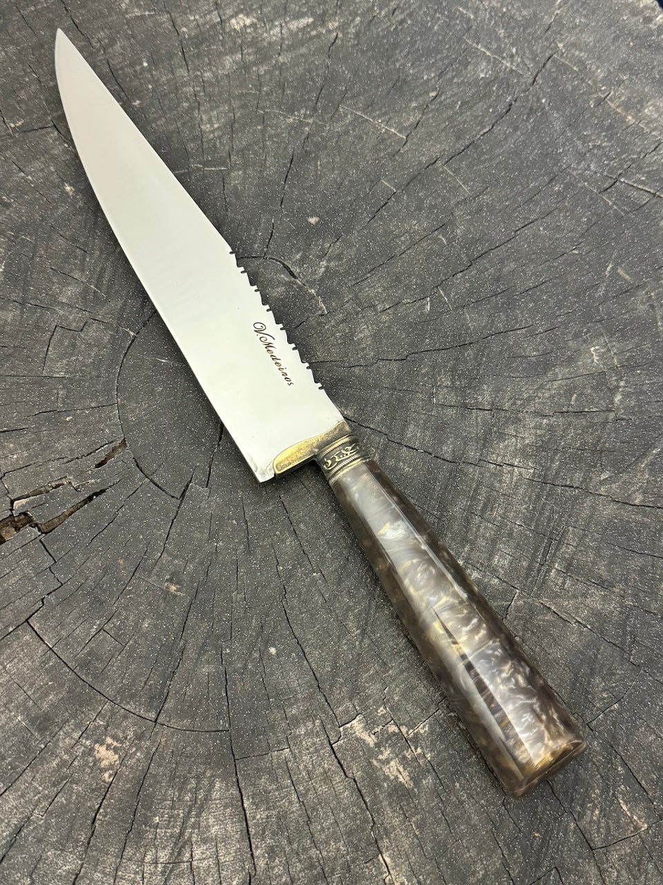 8&quot; Chef Knife, Custom Block, SS420 - 200mm