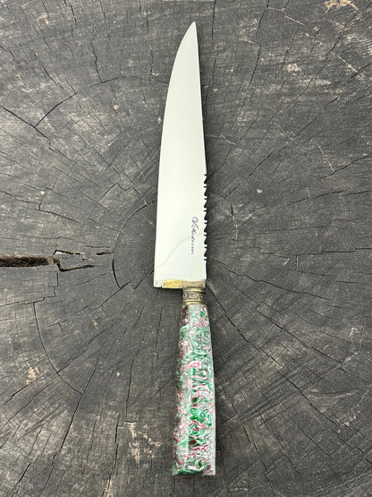8&quot; Chef Knife, Custom Block, SS420 - 200mm