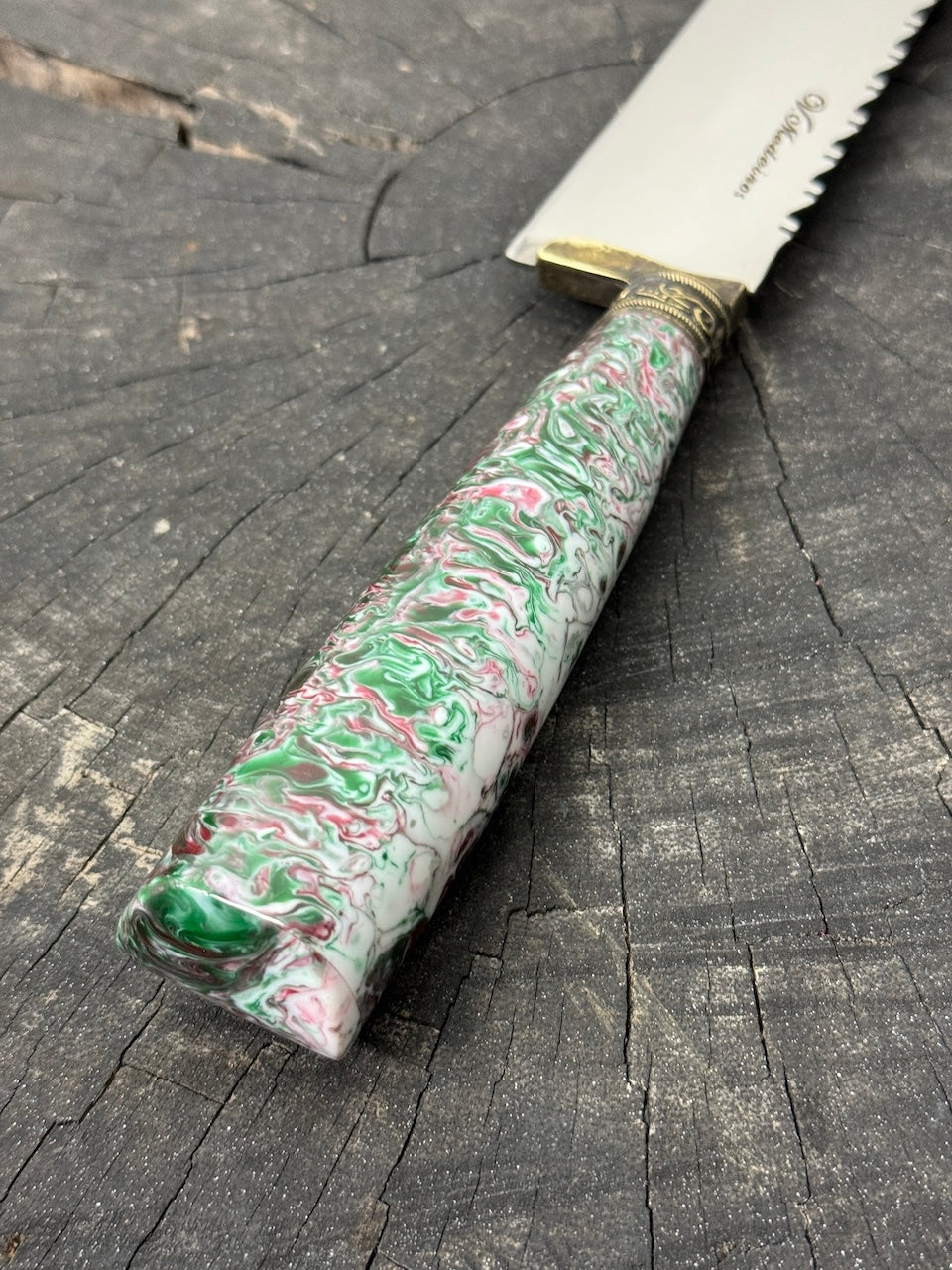 8&quot; Chef Knife, Custom Block, SS420 - 200mm