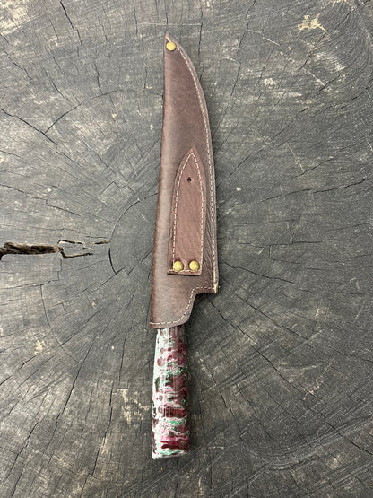 8&quot; Chef Knife, Custom Block, SS420 - 200mm