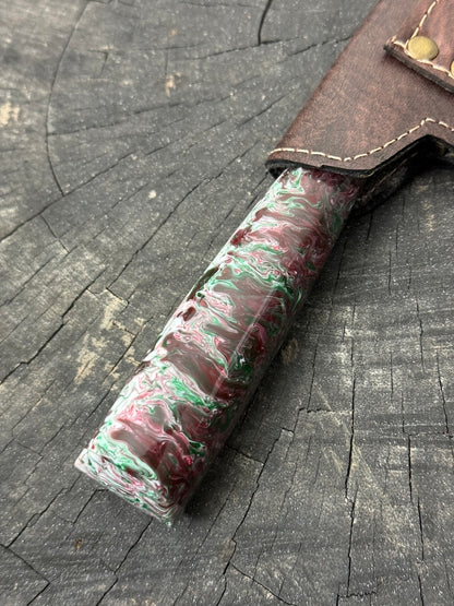 8&quot; Chef Knife, Custom Block, SS420 - 200mm