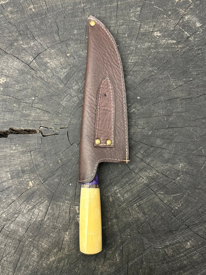 8&quot; Picanha Chef Knife, Ostrich Bone, SS440 - 200mm