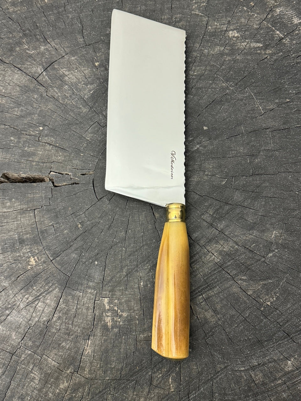 8&quot; Chefs Cleaver, Ostrich Bone, SS440 - 200mm