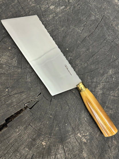 8&quot; Chefs Cleaver, Ostrich Bone, SS440 - 200mm