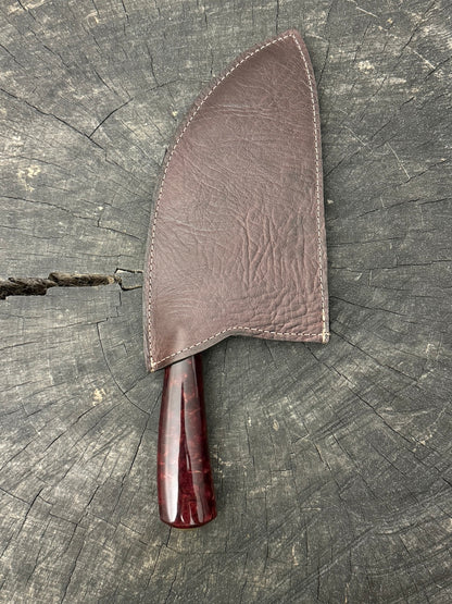 8&quot; Cutelo / Cleaver, Custom Block, SS440 - 190mm