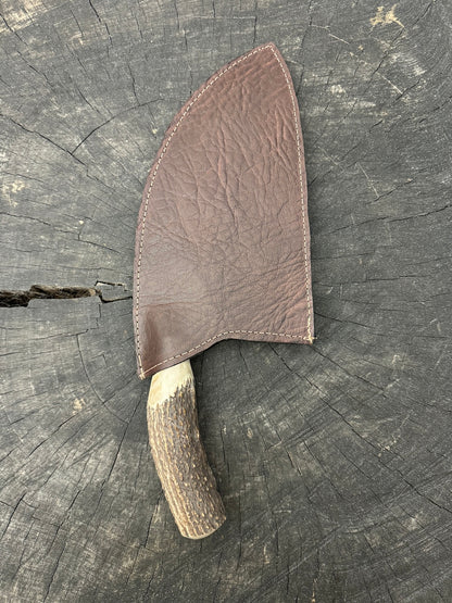 8&quot; Cutelo / Cleaver, Deer Antler, SS440 - 190mm
