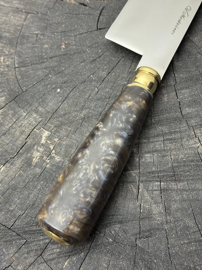 8&quot; Kultura Knife, Custom Block, SS440 - 200mm
