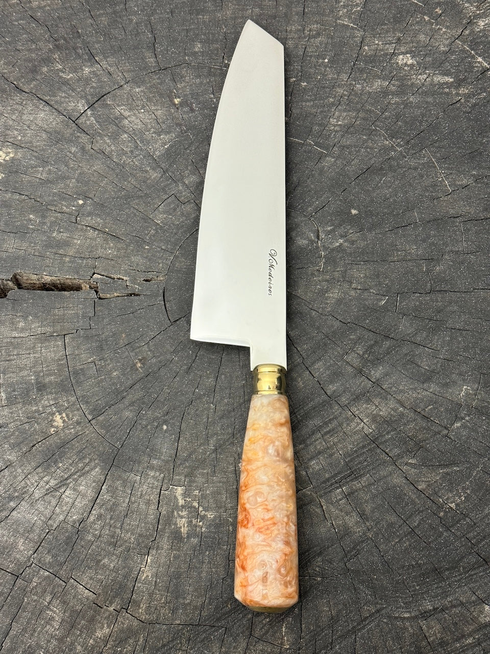 8&quot; Kultura Knife, Custom Block, SS440 - 200mm