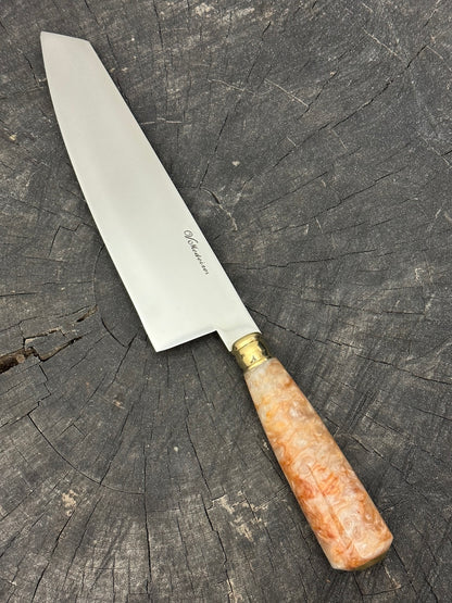 8&quot; Kultura Knife, Custom Block, SS440 - 200mm