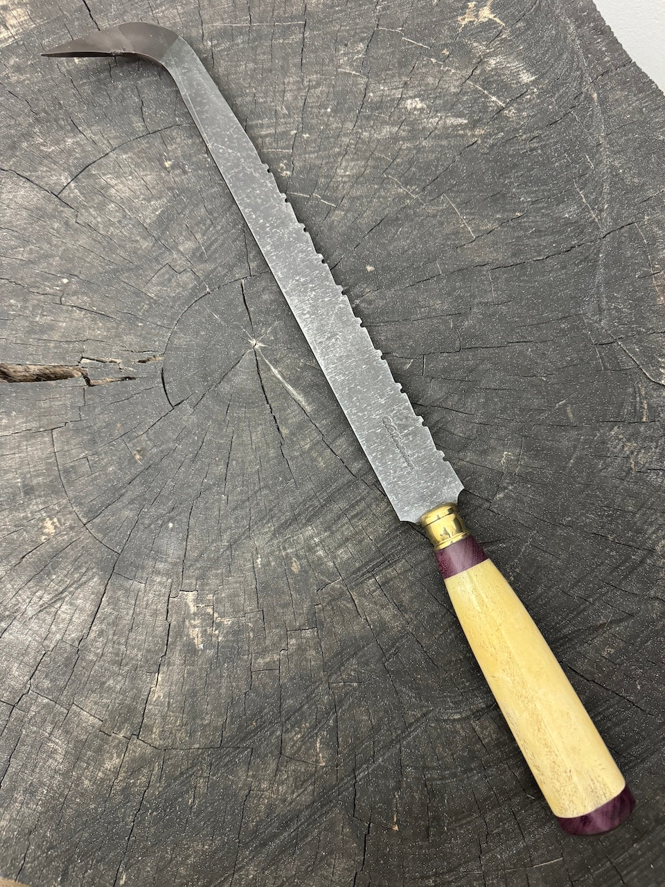 13&quot; BBQ &amp; Grill Hook, Meat Flipper, Ostrich Bone, CS1070 - 320mm