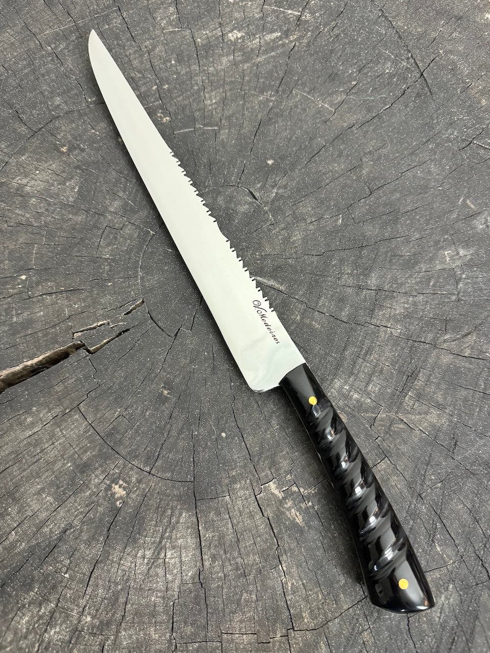 10&quot; Chimango Full Tang Knife, Custom Block, SS440 - 250mm