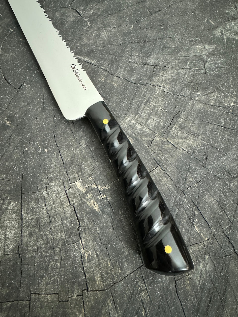 10&quot; Chimango Full Tang Knife, Custom Block, SS440 - 250mm