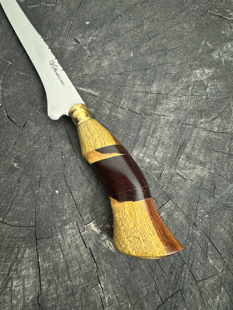 8&quot; Boning Knife, Native Hardwood, SS420 - 200mm