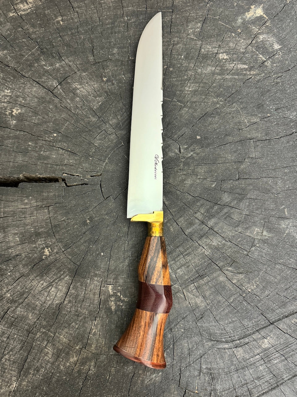 10&quot; Chef Knife, Jacaranda Hardwood, SS420 - 250mm