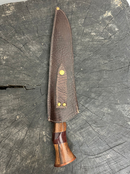 10&quot; Chef Knife, Jacaranda Hardwood, SS420 - 250mm