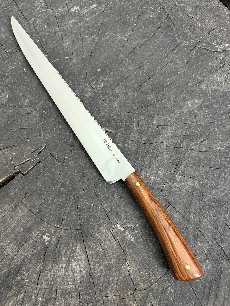 10&quot; Chimango Knife, Native Hardwood, SS440 - 250mm