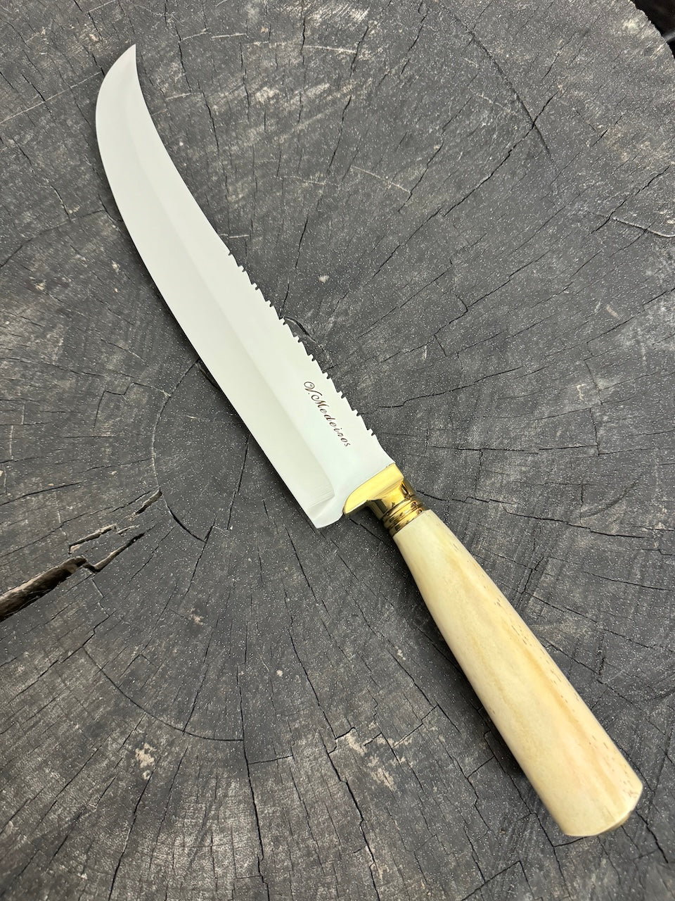 10&quot; Butchers Knife, Ostrich Bone, SS440 - 250mm