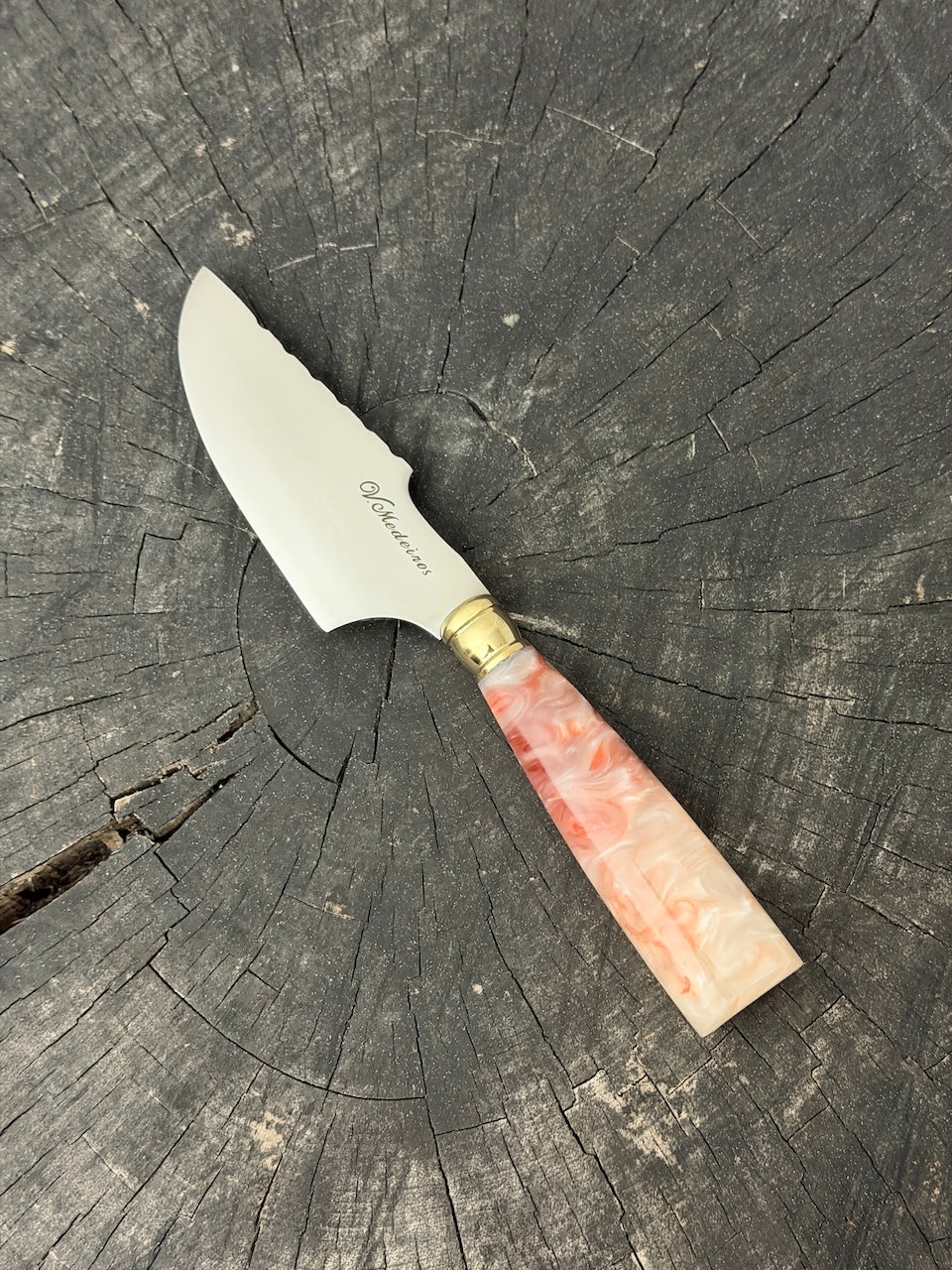 4” Skinner Knife, Custom Block - SS420 - 105mm