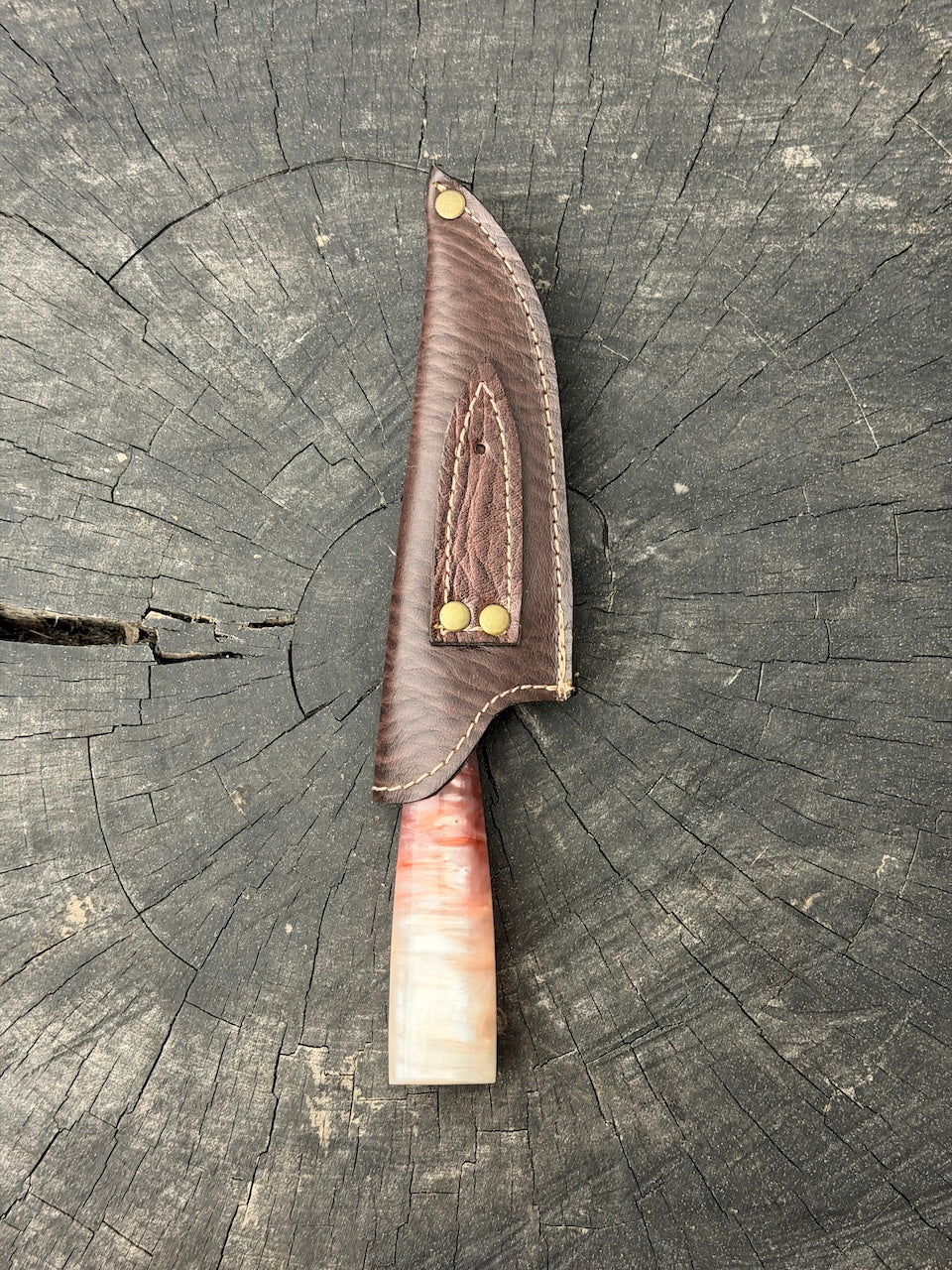4” Skinner Knife, Custom Block - SS420 - 105mm