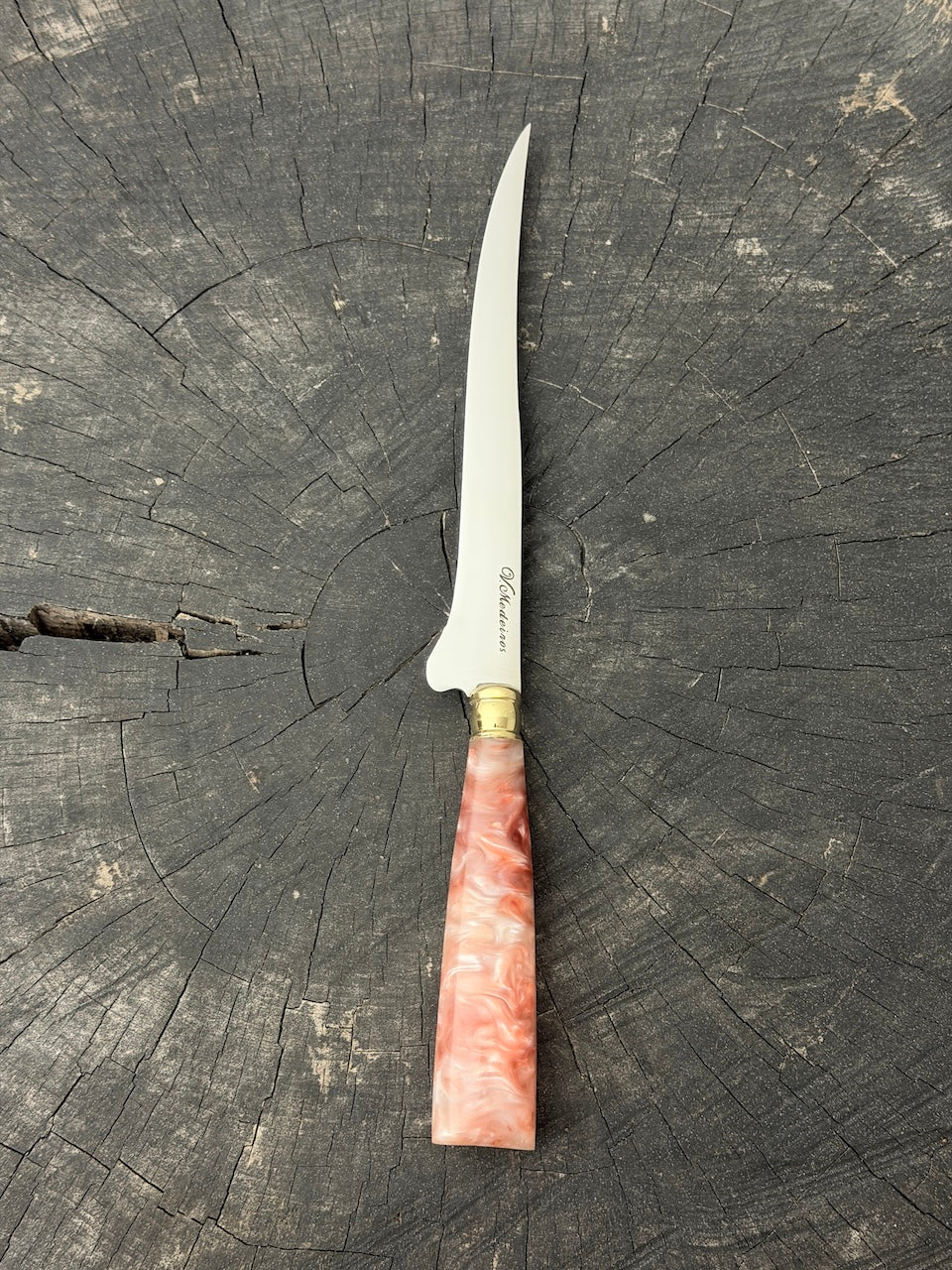 8" Boning Knife, Custom Block, SS420 - 200mm