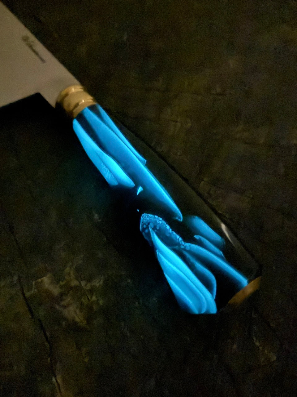 8" Bread &amp; Roast Knife, Glowing Hybrid Block, SS420c - 200mm