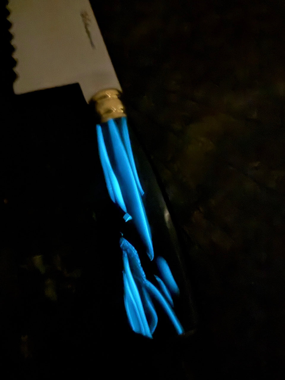 8" Bread &amp; Roast Knife, Glowing Hybrid Block, SS420c - 200mm