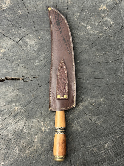 10" Butchers Knife, Native Ironwood, SS440 - 250mm