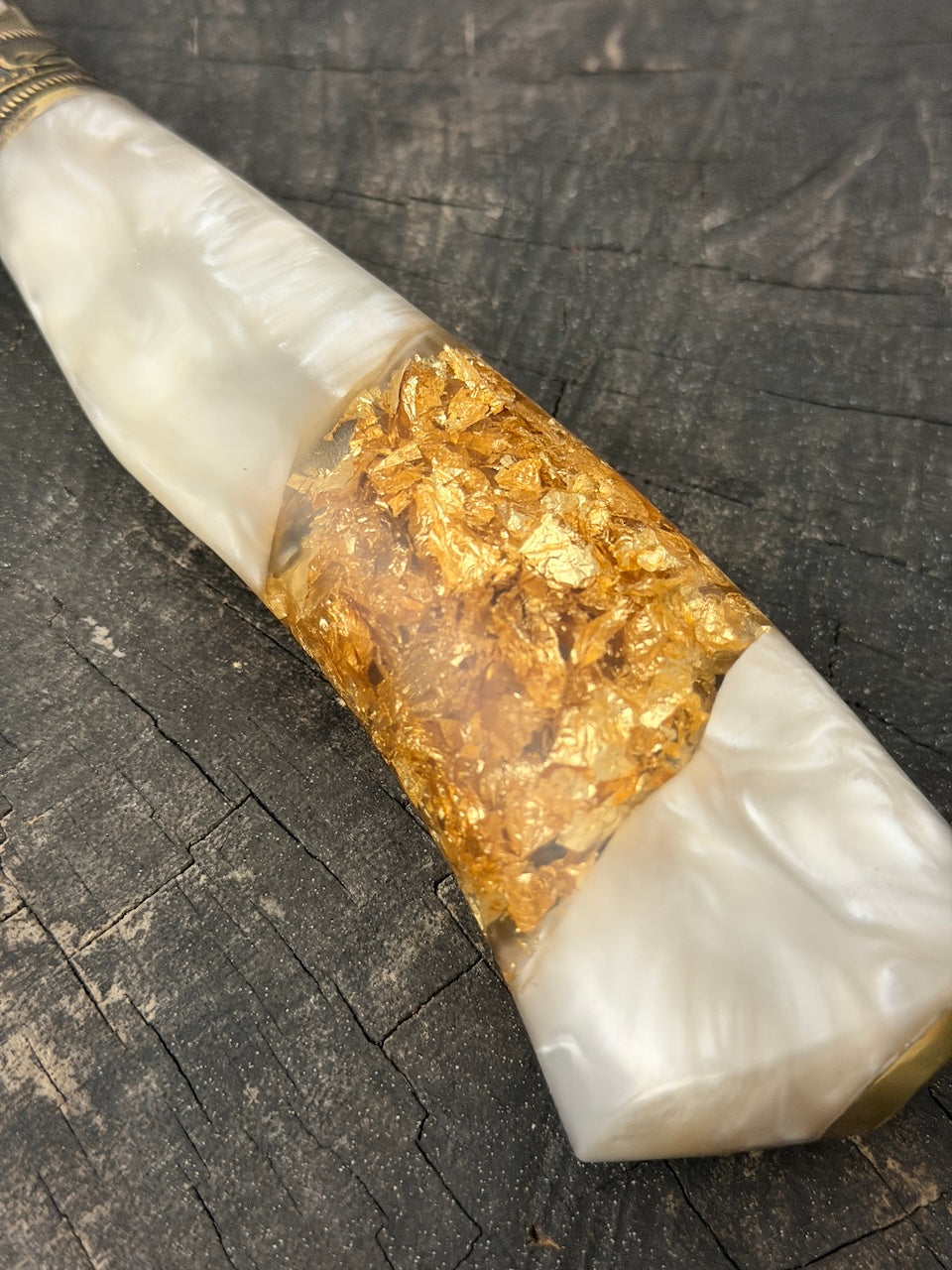 10" Chef Picanha Knife, Custom Block, SS440 - 250mm