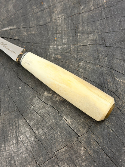 10" BBQ &amp; Grill Fork, Ostrich Bone, SS440