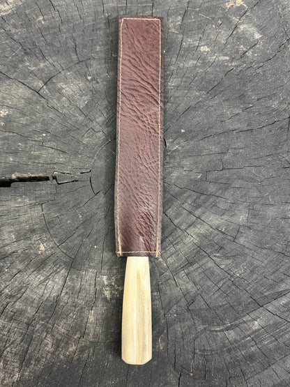 10" BBQ &amp; Grill Fork, Ostrich Bone, SS440
