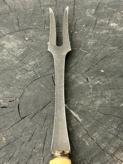 10" BBQ &amp; Grill Fork, Ostrich Bone, RSS440