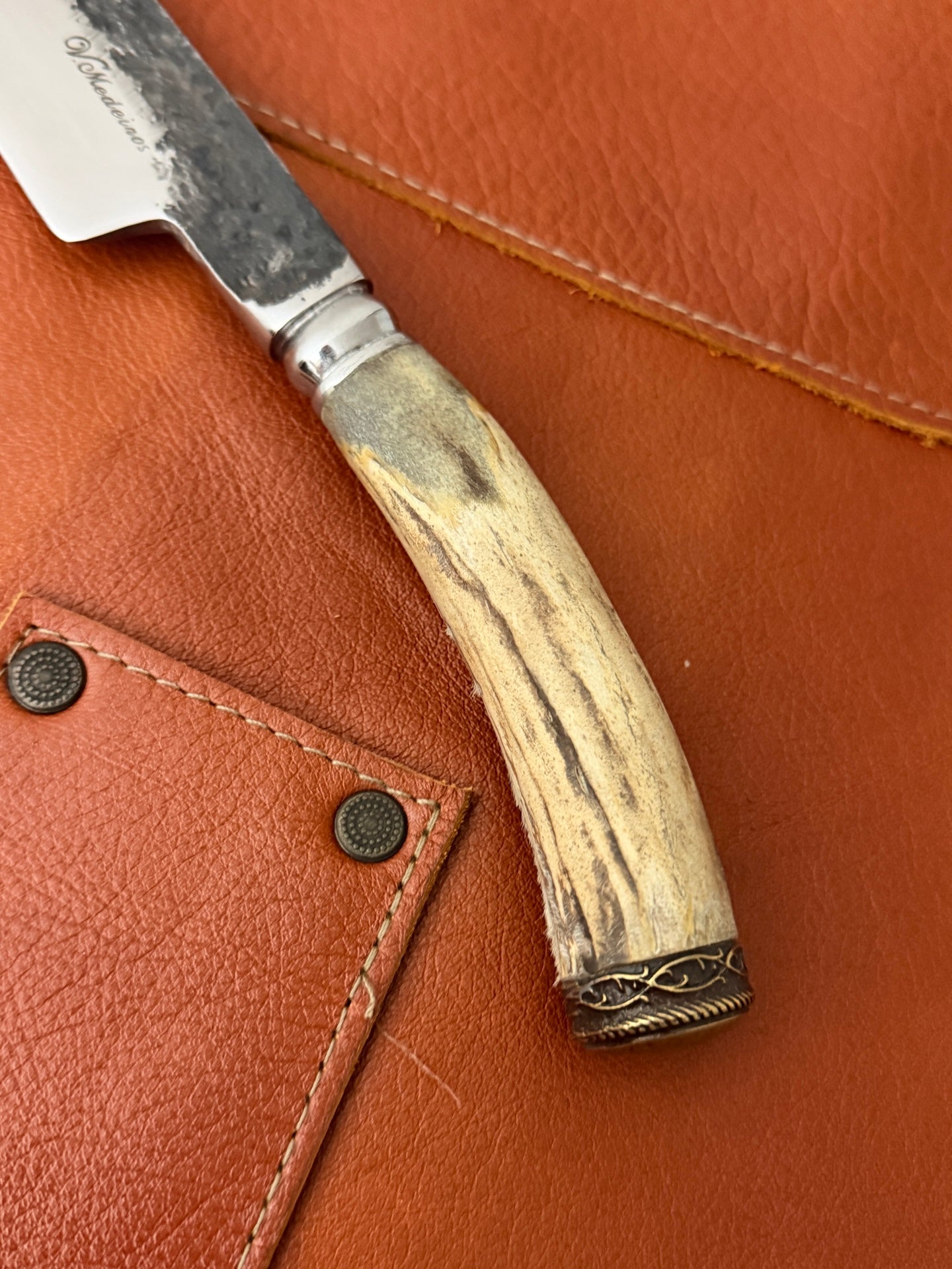 7" Integral The Pelican Knife - Brut de Forge Carbon Steel 5160 - 185mm