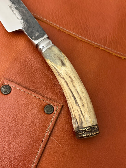 7" Integral The Pelican Knife - Brut de Forge Carbon Steel 5160 - 185mm