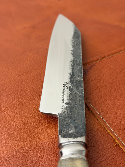 7" Integral The Pelican Knife - Brut de Forge Carbon Steel 5160 - 185mm
