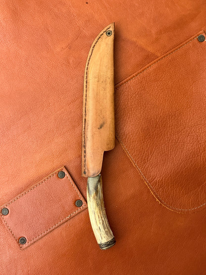 7" Integral The Pelican Knife - Brut de Forge Carbon Steel 5160 - 185mm