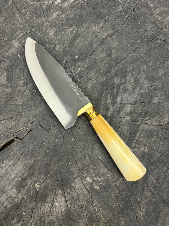 6" Utility Picanha Knife, Ostrich Bone, RSS420 - 150mm