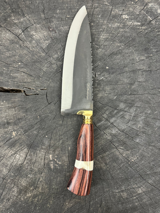 8" Picanha Chef Knife, Native Hardwood, RSS440 - 200mm
