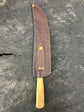 10" Butchers Knife, Ostrich Bone, RSS440 - 250mm
