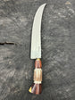 10" Butchers Knife, Native Hardwood, SS440 - 250mm