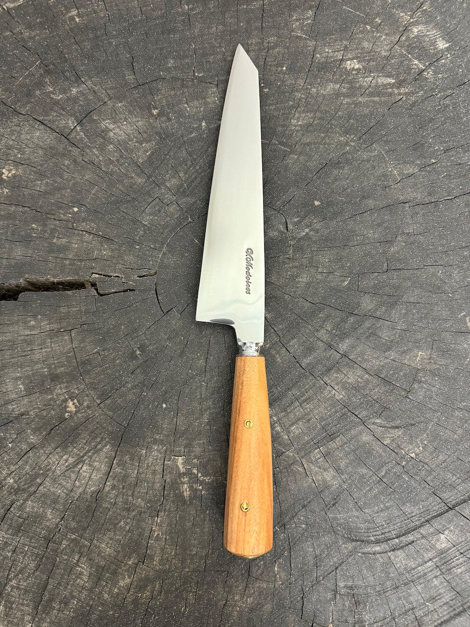 8&quot; Branca Knife, Native Hardwood, SS440 - 210mm