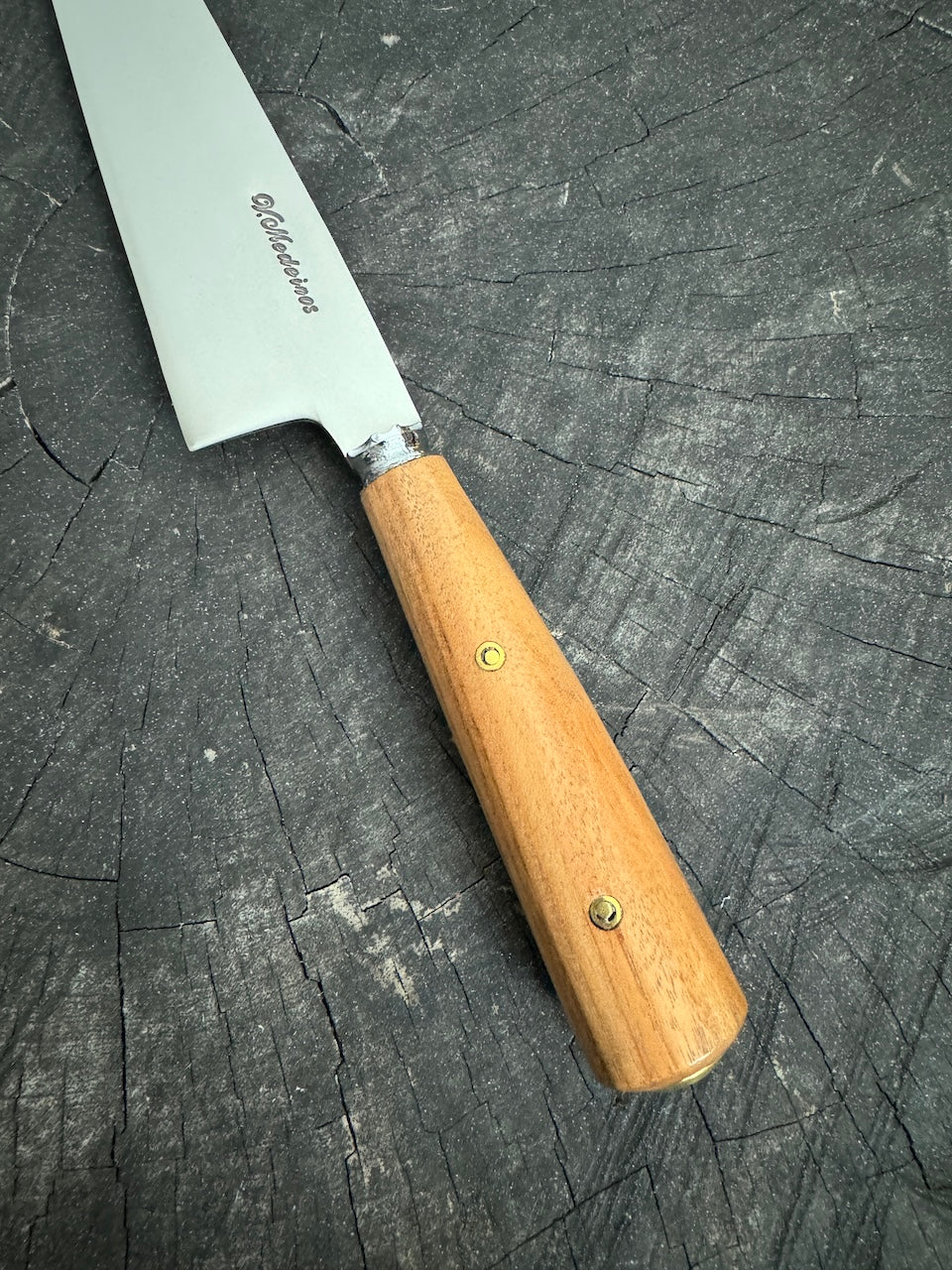 8&quot; Branca Knife, Native Hardwood, SS440 - 210mm